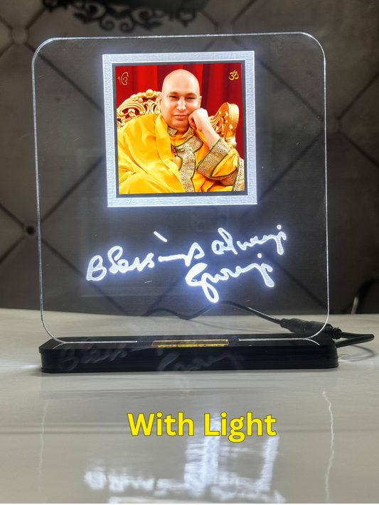 DLC - Guru Ji LED Light Glow Frame.
